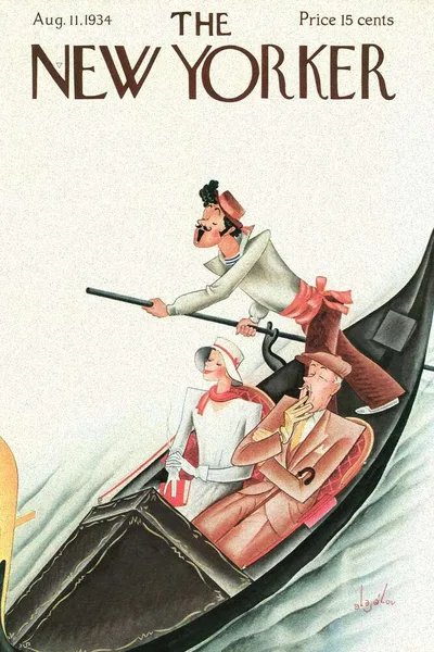 Постер с обложкой The New Yorker 11.08.1934