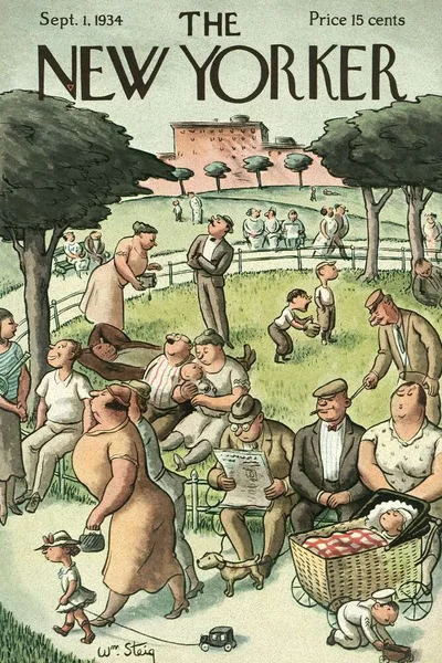 Постер с обложкой The New Yorker 01.09.1934