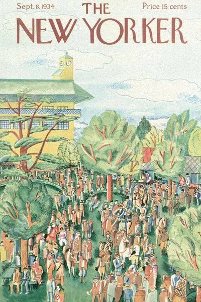 Постер с обложкой The New Yorker 08.09.1934