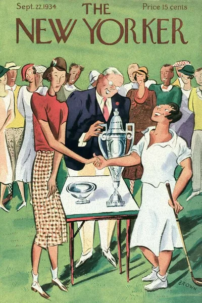 Постер с обложкой The New Yorker 22.09.1934