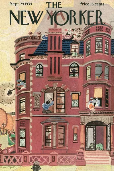 Постер с обложкой The New Yorker 29.09.1934