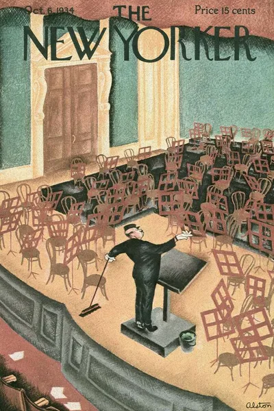 Постер с обложкой The New Yorker 06.10.1934