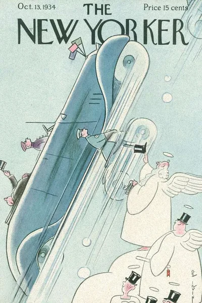 Постер с обложкой The New Yorker 13.10.1934