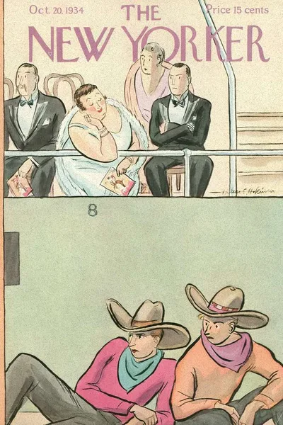 Постер с обложкой The New Yorker 20.10.1934