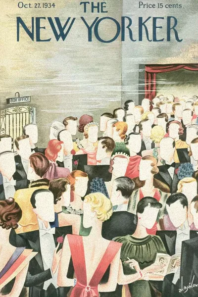 Постер с обложкой The New Yorker 27.10.1934