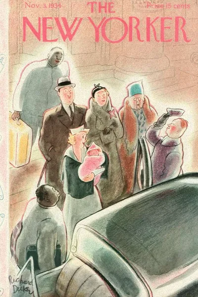 Постер с обложкой The New Yorker 03.11.1934
