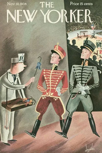 Постер с обложкой The New Yorker 10.11.1934