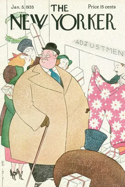 Постер с обложкой The New Yorker 05.01.1935