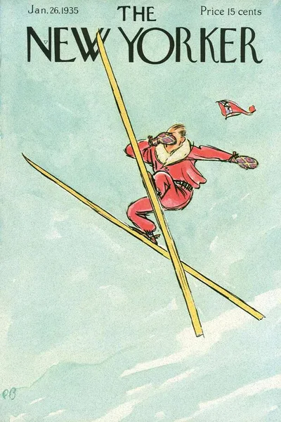 Постер с обложкой The New Yorker 26.01.1935