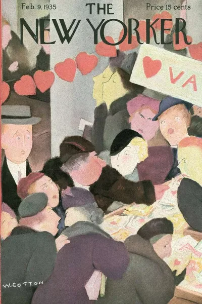 Постер с обложкой The New Yorker 09.02.1935
