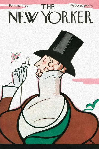 Постер с обложкой The New Yorker 16.02.1935