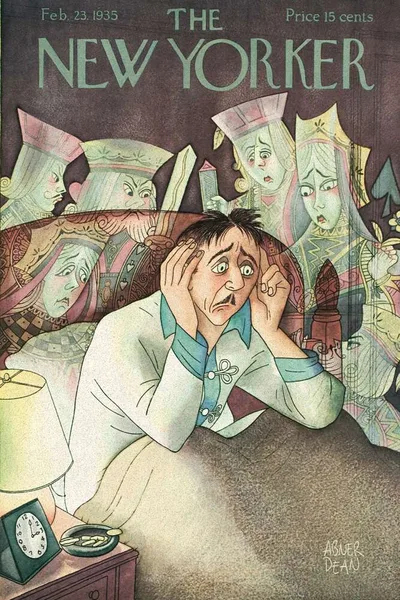 Постер с обложкой The New Yorker 23.02.1935