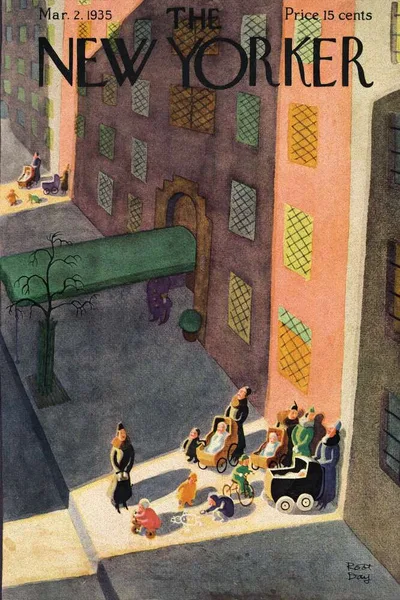 Постер с обложкой The New Yorker 02.03.1935