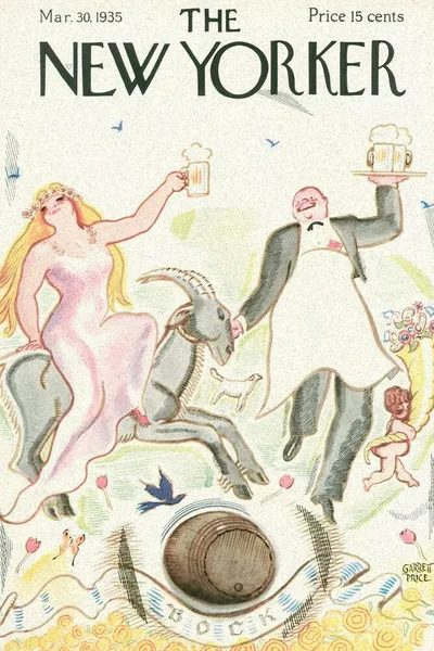 Постер с обложкой The New Yorker 30.03.1935