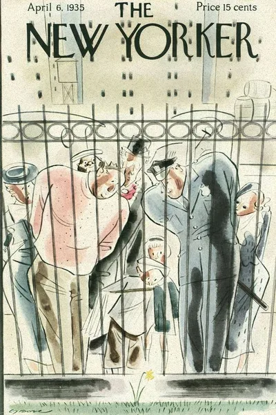 Постер с обложкой The New Yorker 06.04.1935