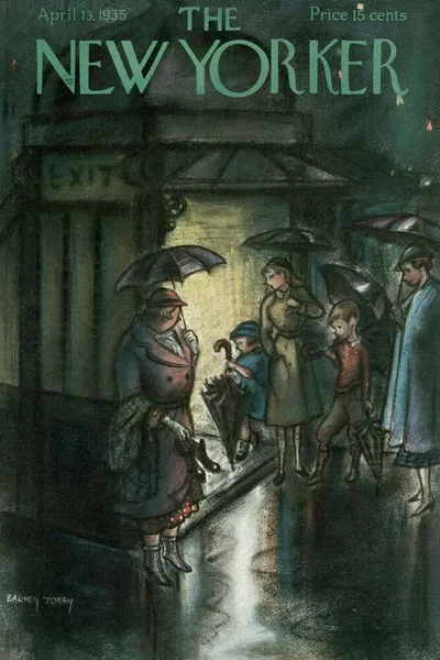 Постер с обложкой The New Yorker 13.04.1935