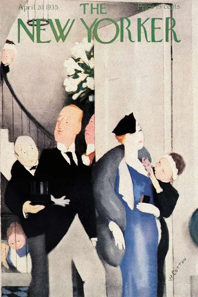 Постер с обложкой The New Yorker 20.04.1935