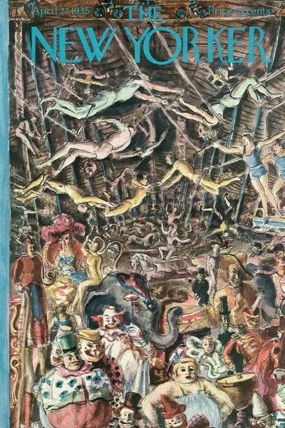 Постер с обложкой The New Yorker 27.04.1935