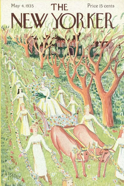 Постер с обложкой The New Yorker 04.05.1935