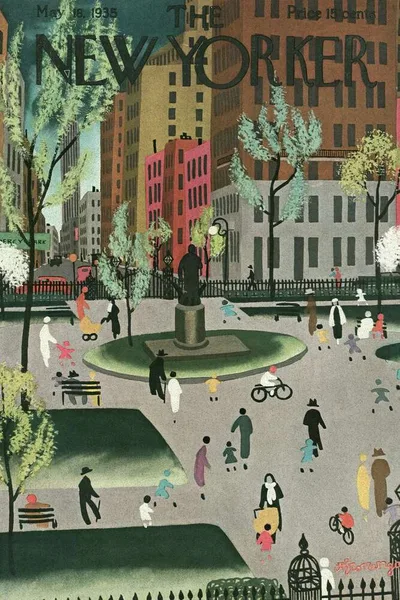 Постер с обложкой The New Yorker 18.05.1935