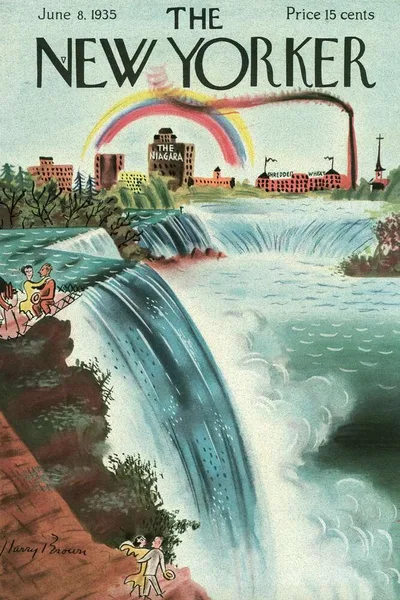 Постер с обложкой The New Yorker 08.06.1935