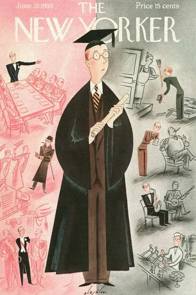 Постер с обложкой The New Yorker 22.06.1935