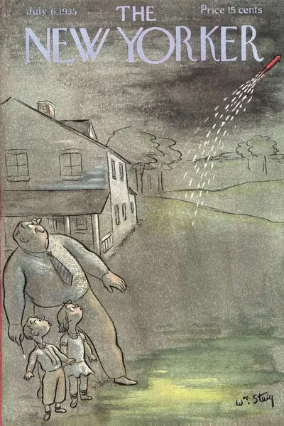 Постер с обложкой The New Yorker 06.07.1935