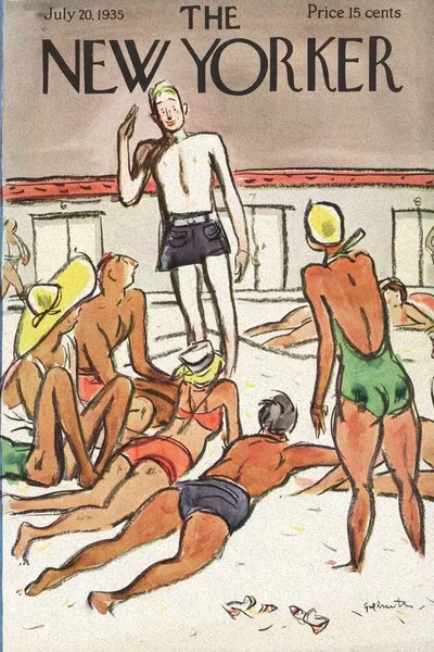 Постер с обложкой The New Yorker 20.07.1935