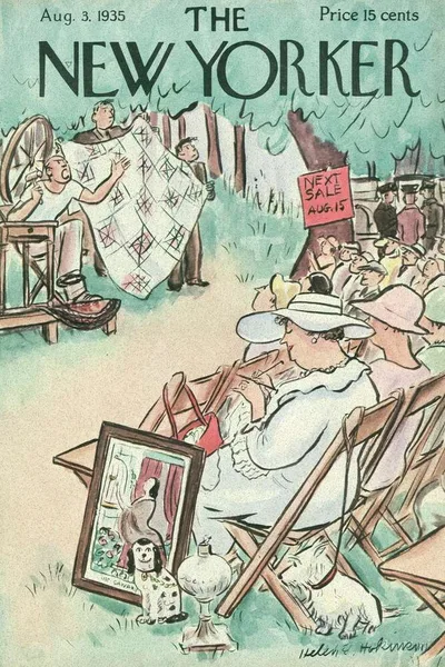 Постер с обложкой The New Yorker 03.08.1935