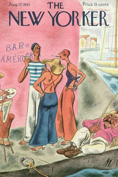 Постер с обложкой The New Yorker 17.08.1935