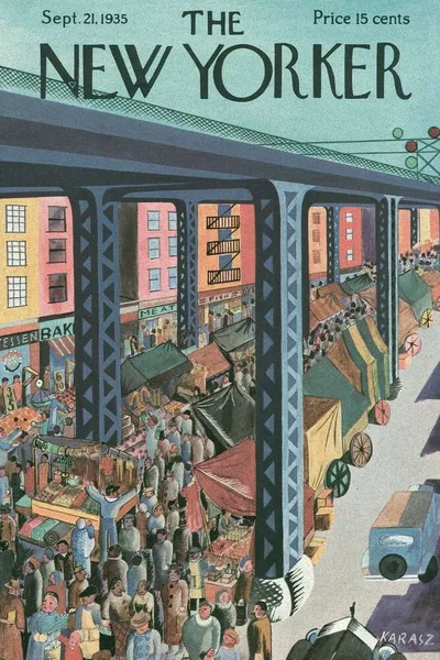 Постер с обложкой The New Yorker 21.09.1935