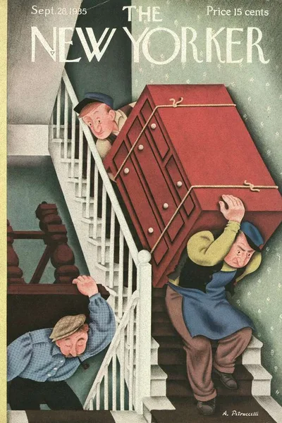 Постер с обложкой The New Yorker 28.09.1935