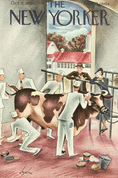 Постер с обложкой The New Yorker 05.10.1935