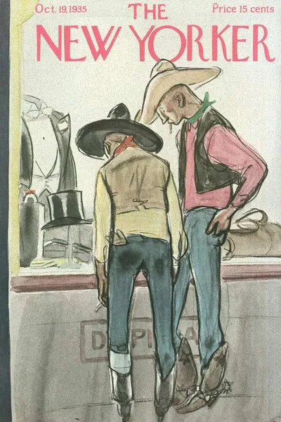 Постер с обложкой The New Yorker 19.10.1935