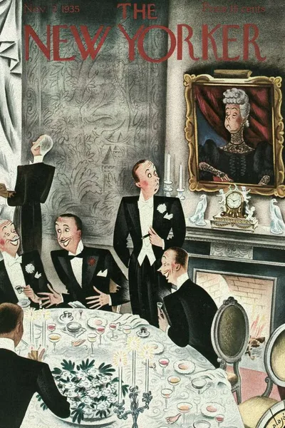 Постер с обложкой The New Yorker 02.11.1935