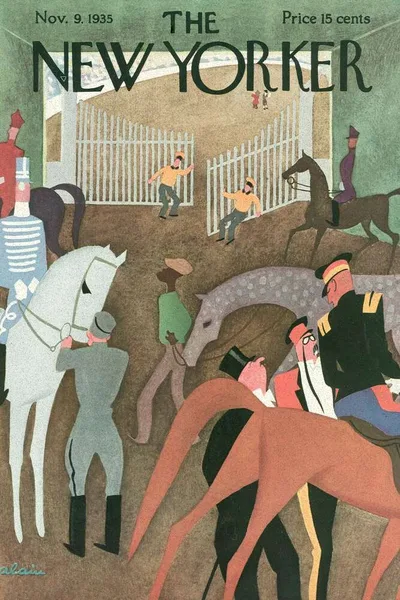 Постер с обложкой The New Yorker 09.11.1935