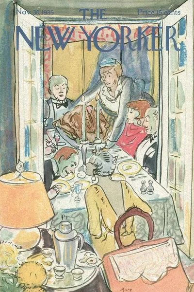 Постер с обложкой The New Yorker 30.11.1935