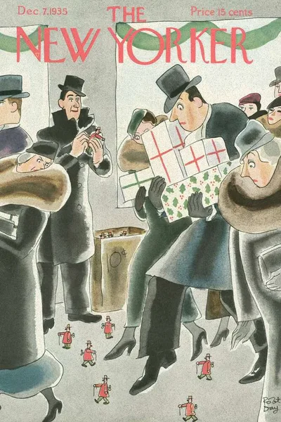 Постер с обложкой The New Yorker 07.12.1935