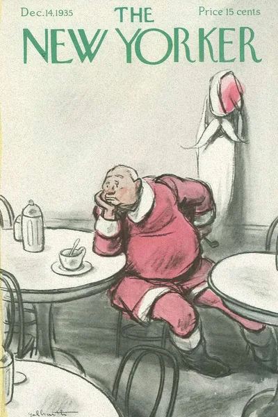 Постер с обложкой The New Yorker 14.12.1935