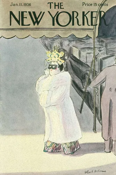 Постер с обложкой The New Yorker 11.01.1936