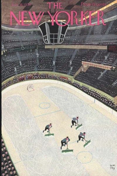 Постер с обложкой The New Yorker 18.01.1936