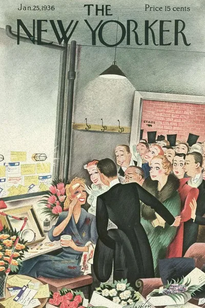 Постер с обложкой The New Yorker 25.01.1936