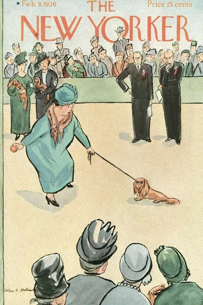 Постер с обложкой The New Yorker 08.02.1936