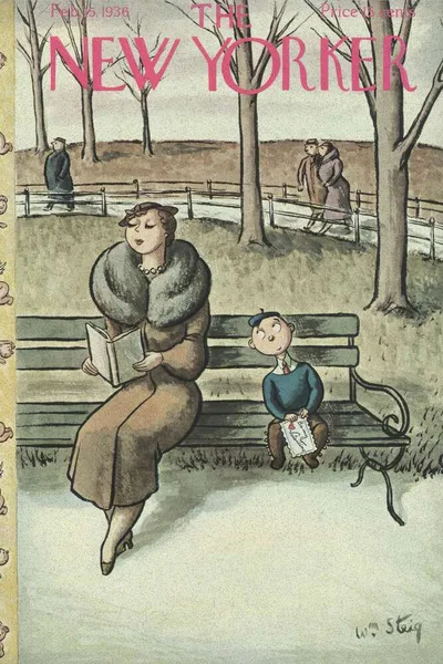 Постер с обложкой The New Yorker 15.02.1936