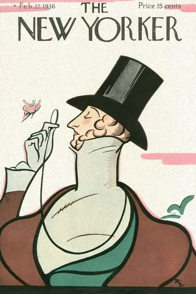 Постер с обложкой The New Yorker 22.02.1936