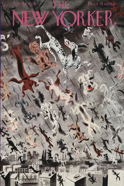 Постер с обложкой The New Yorker 04.04.1936