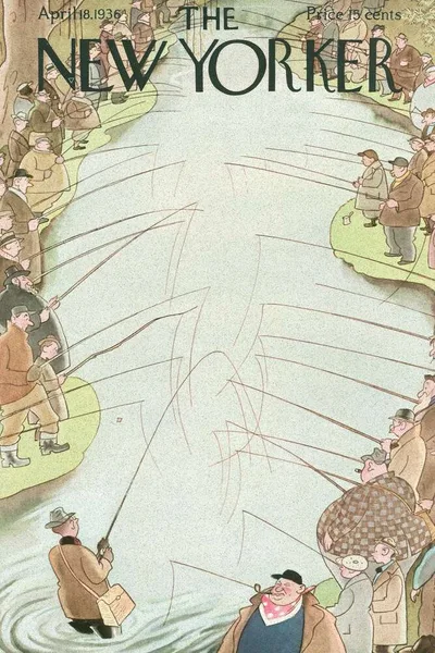 Постер с обложкой The New Yorker 18.04.1936