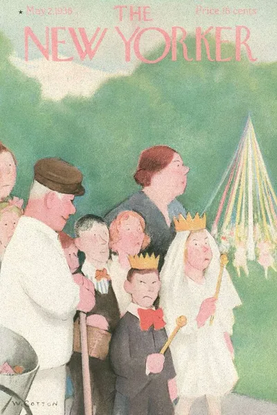 Постер с обложкой The New Yorker 02.05.1936