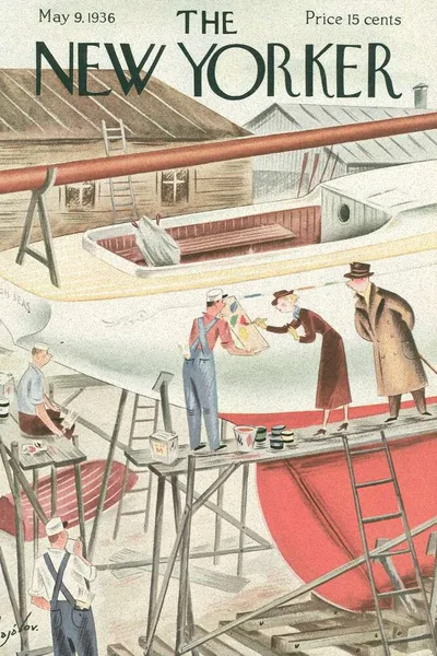 Постер с обложкой The New Yorker 09.05.1936
