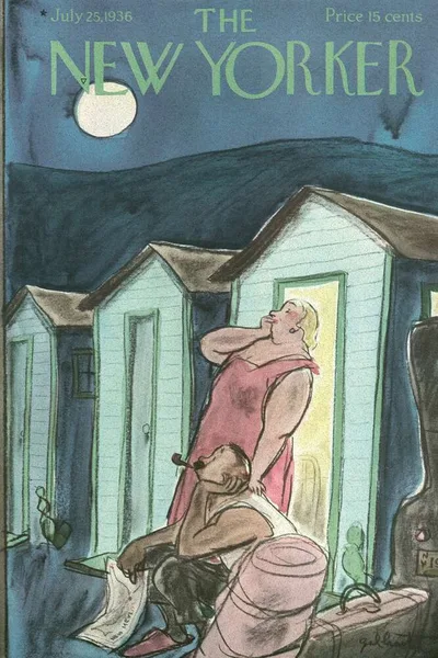 Постер с обложкой The New Yorker 25.07.1936